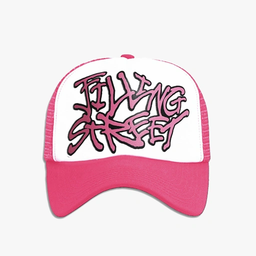 Image of Trucker Hat Fillingstreet - Tagging Pink