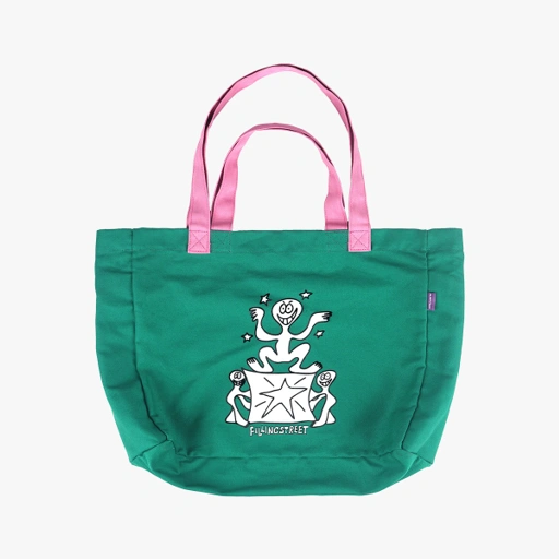 Image of Fillingstreet x Sloppy - Totebag - My Weird Green