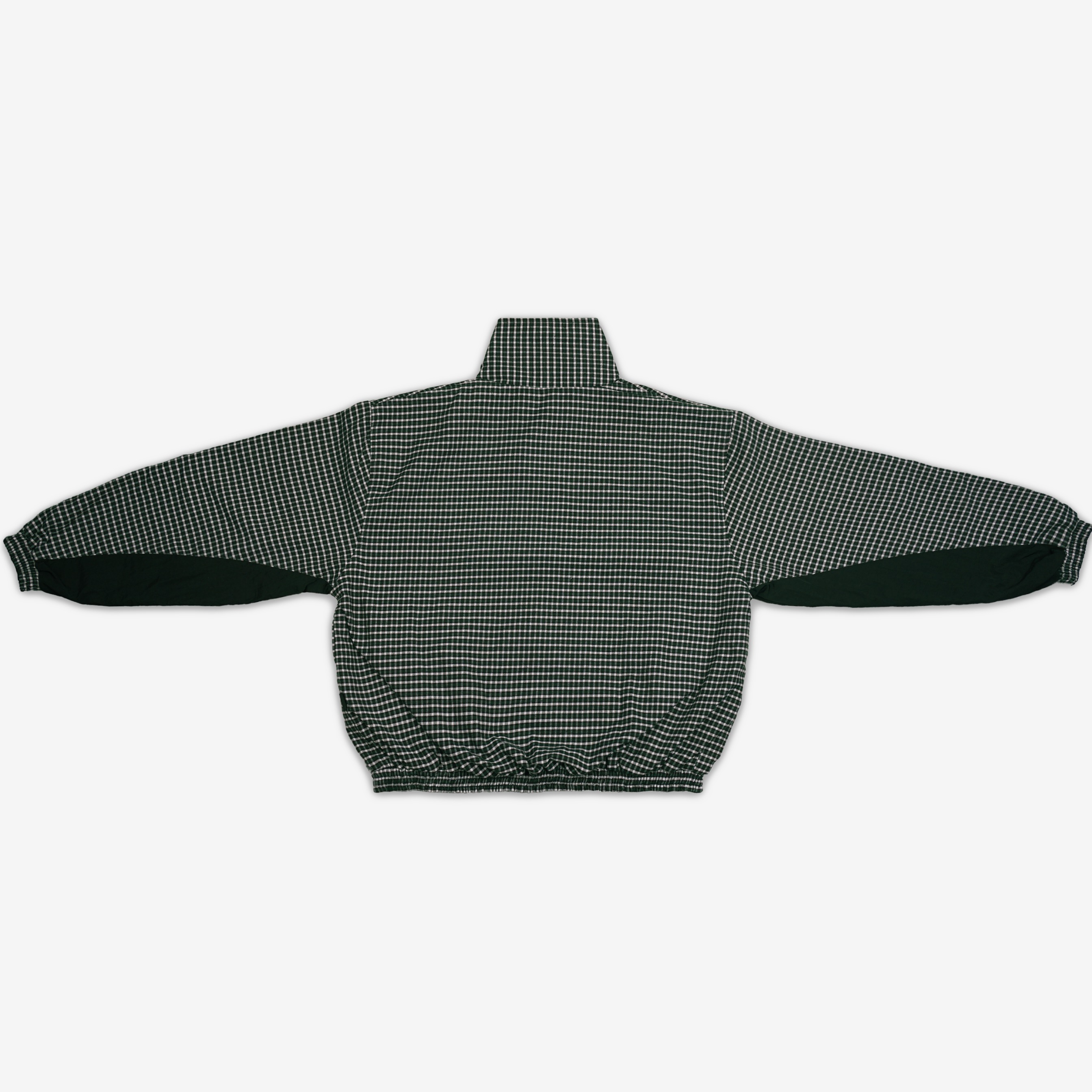 CAMDEN REVERSIBLE PLAID TRACKSUIT JACKET GREEN