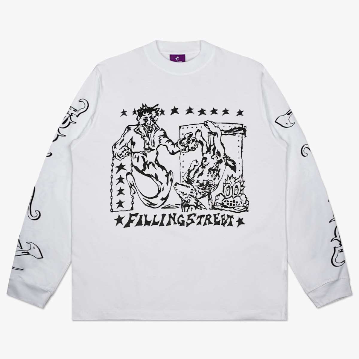 GRAFF LONG SLEEVE WHITE