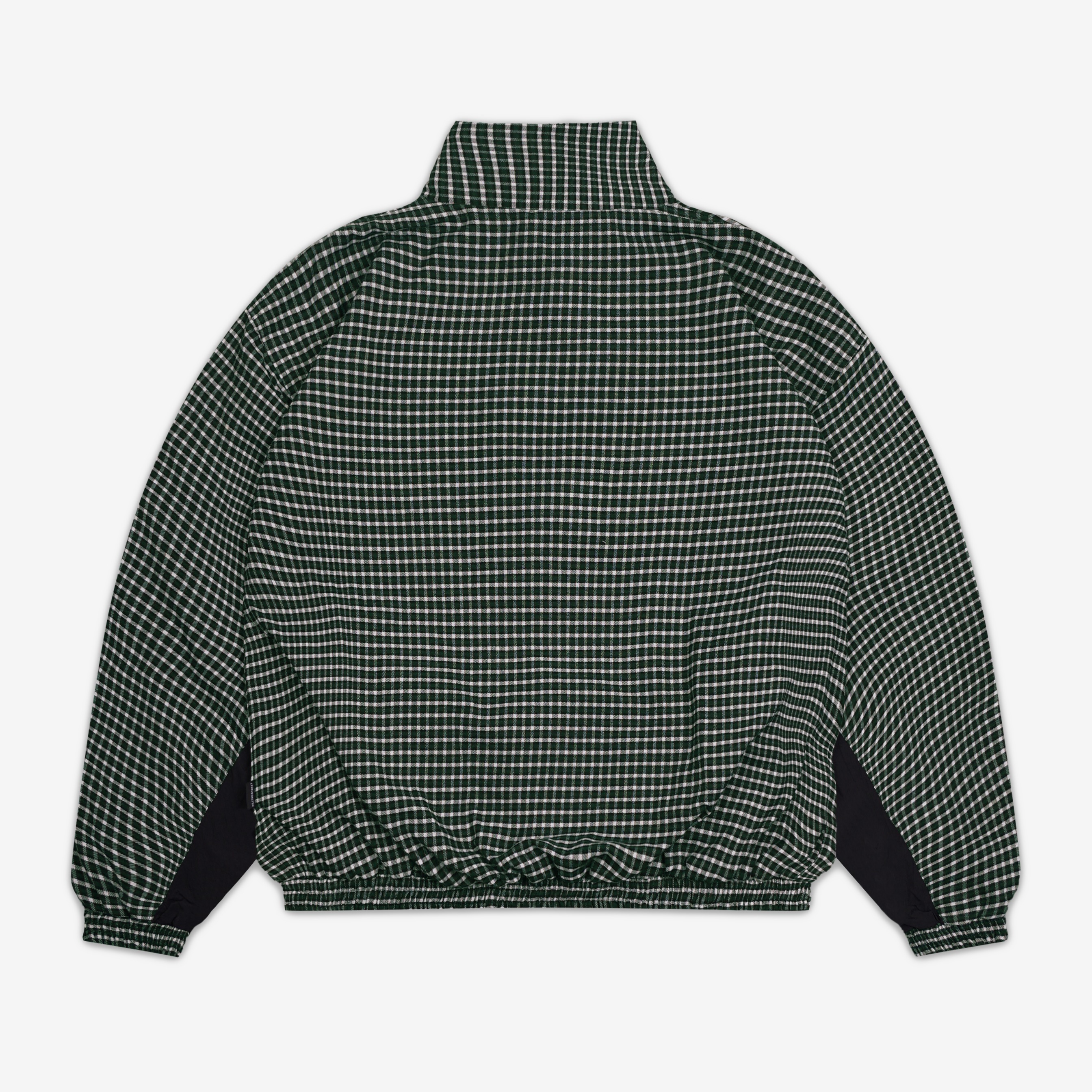 CAMDEN REVERSIBLE PLAID TRACKSUIT JACKET GREEN
