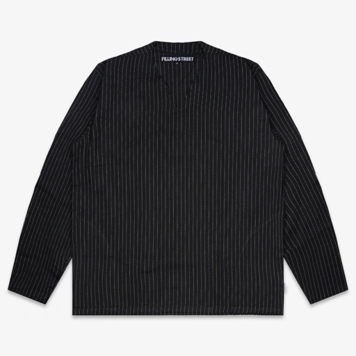 Image of RAMA LONG SLEEVE KOKO SHIRT BLACK