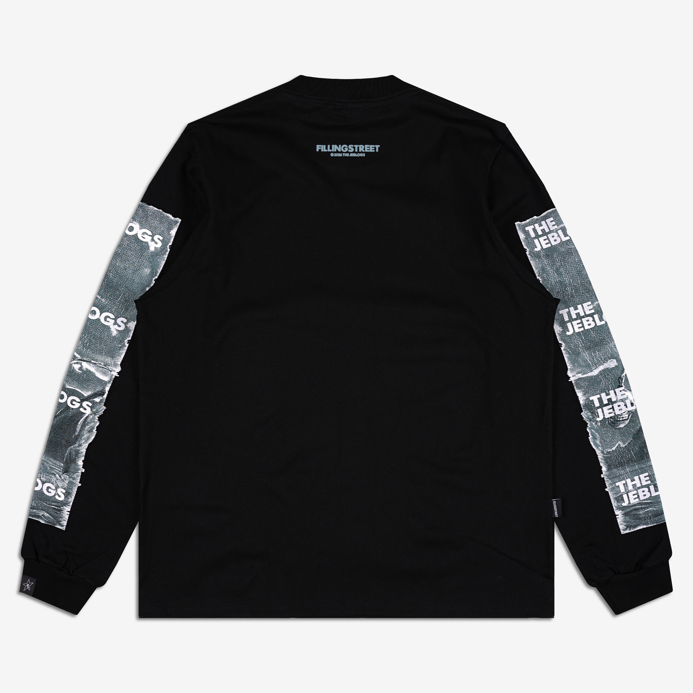 FILLINGSTREET X THE JEBLOGS LEMBAH LONG SLEEVE BLACK