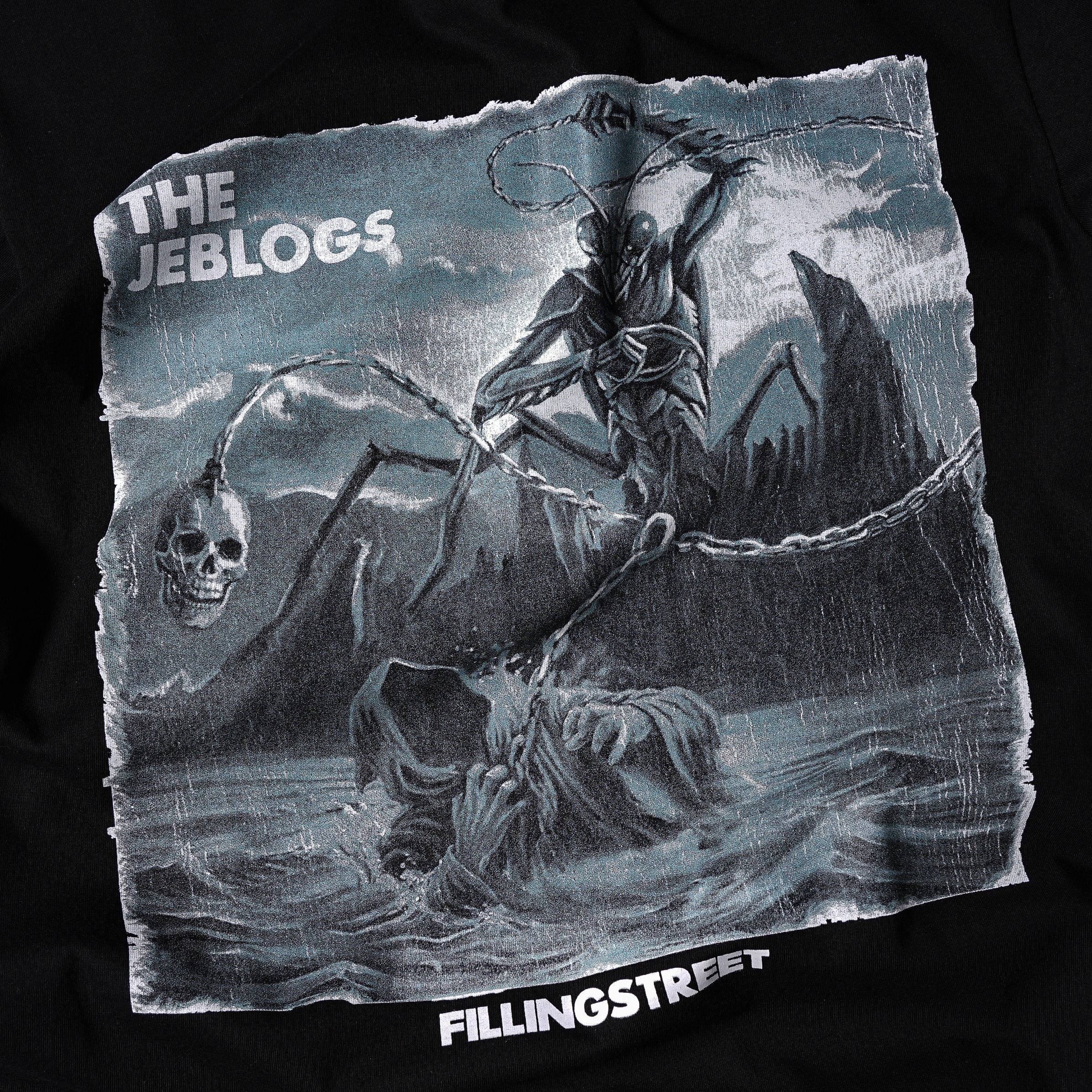FILLINGSTREET X THE JEBLOGS LEMBAH LONG SLEEVE BLACK