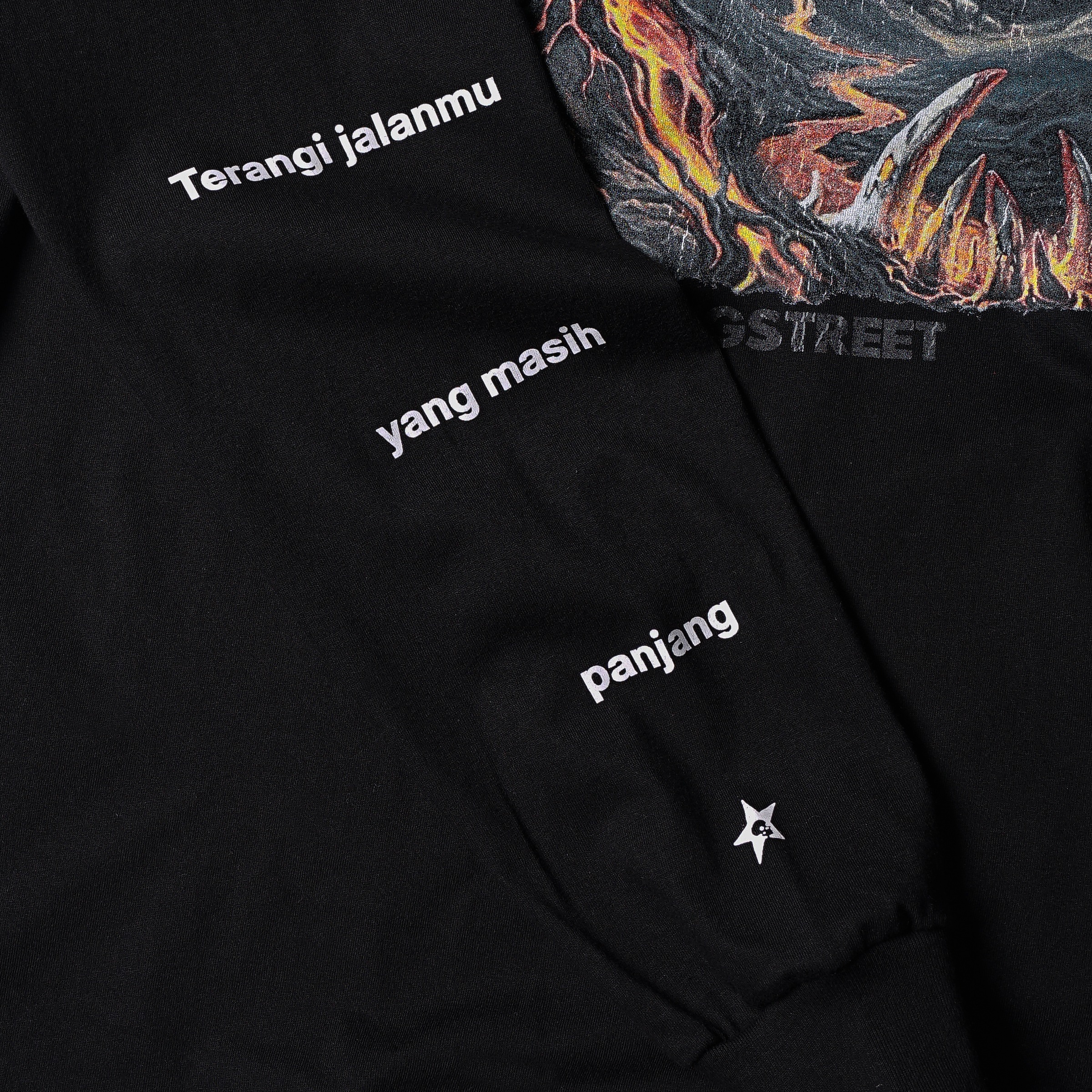 FILLINGSTREET X THE JEBLOGS PURBA LONG SLEEVE BLACK