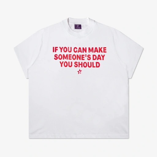 Image of MAKEZ FITTED TEE WHITE