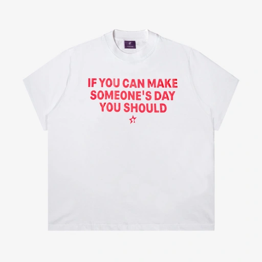 Image of MAKEZ FITTED TEE WHITE