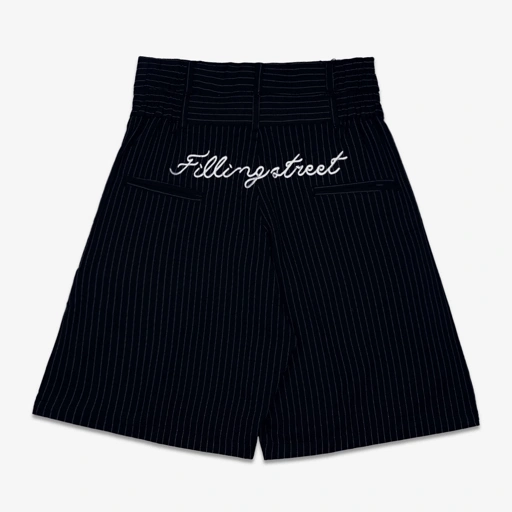 Image of PLEATED SHORT OUTTA NAVY