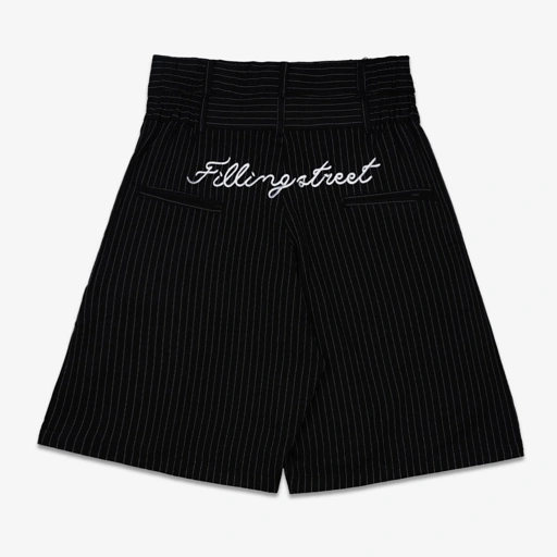 Image of PLEATED SHORT OUTTA BLACK