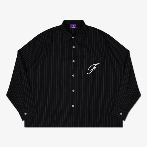 POPPA LONG SLEEVE SHIRT BLACK