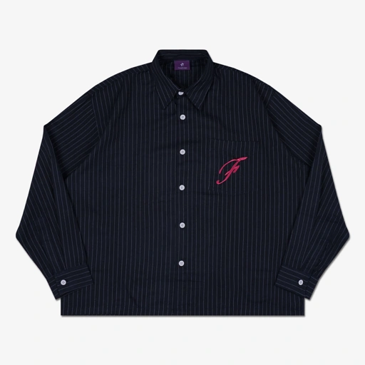 POPPA LONG SLEEVE SHIRT NAVY