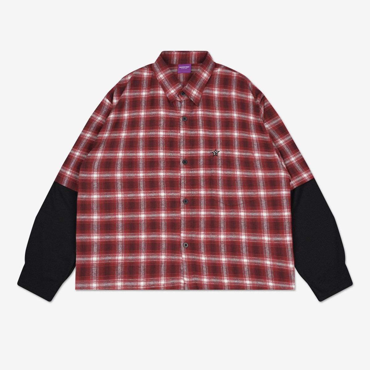MERRA LAYERED FLANNEL SHIRT