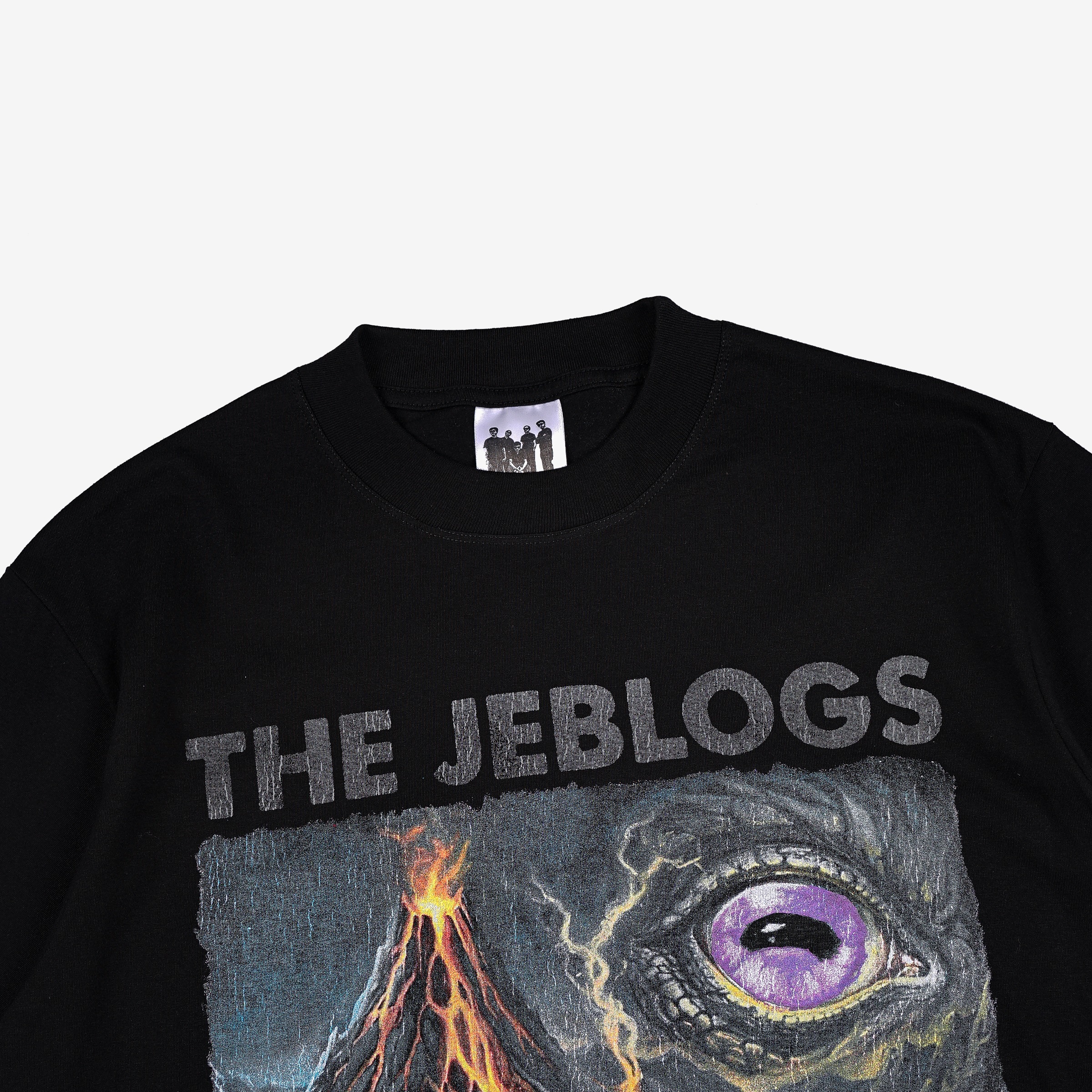 FILLINGSTREET X THE JEBLOGS PURBA TEE BLACK