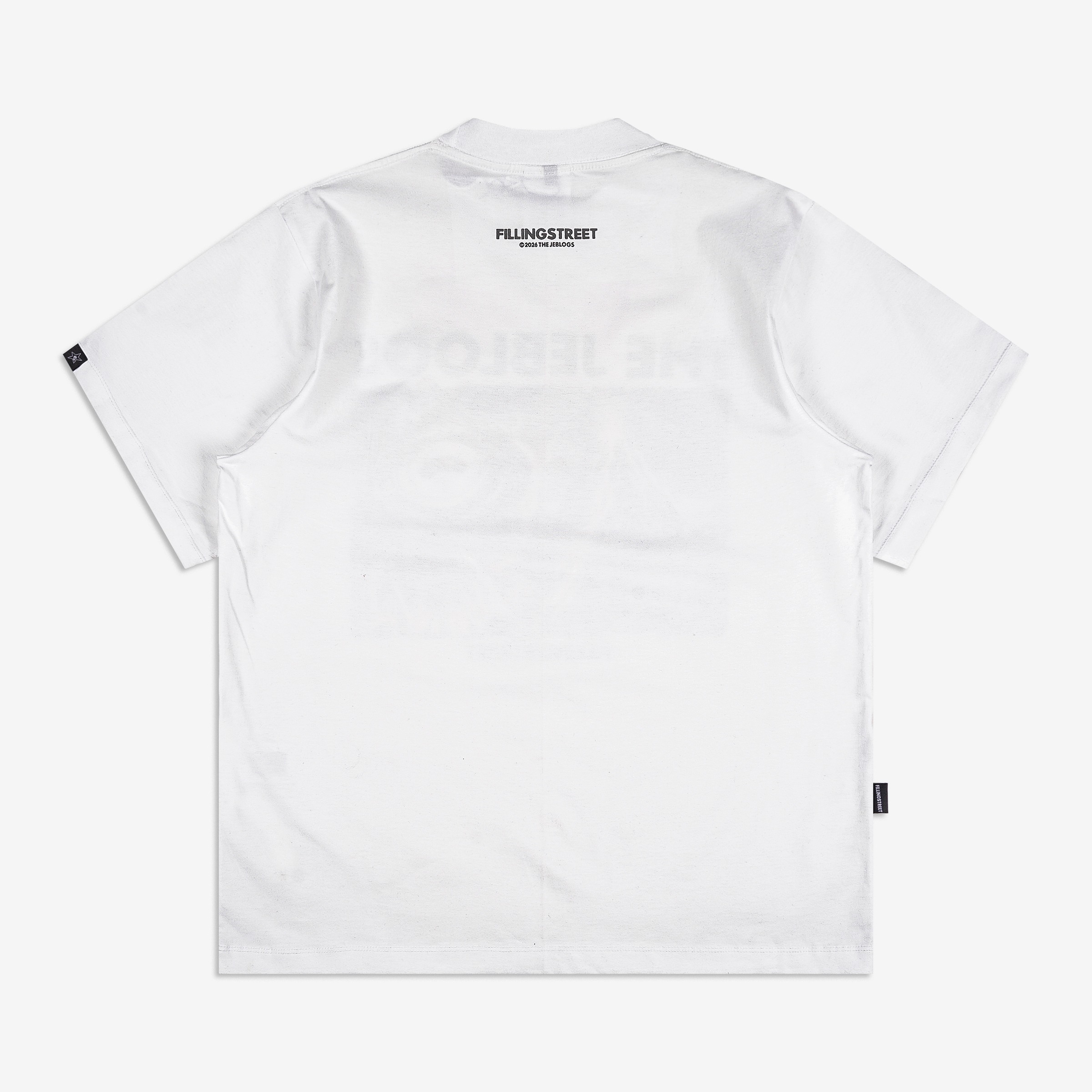 FILLINGSTREET X THE JEBLOGS PURBA TEE WHITE
