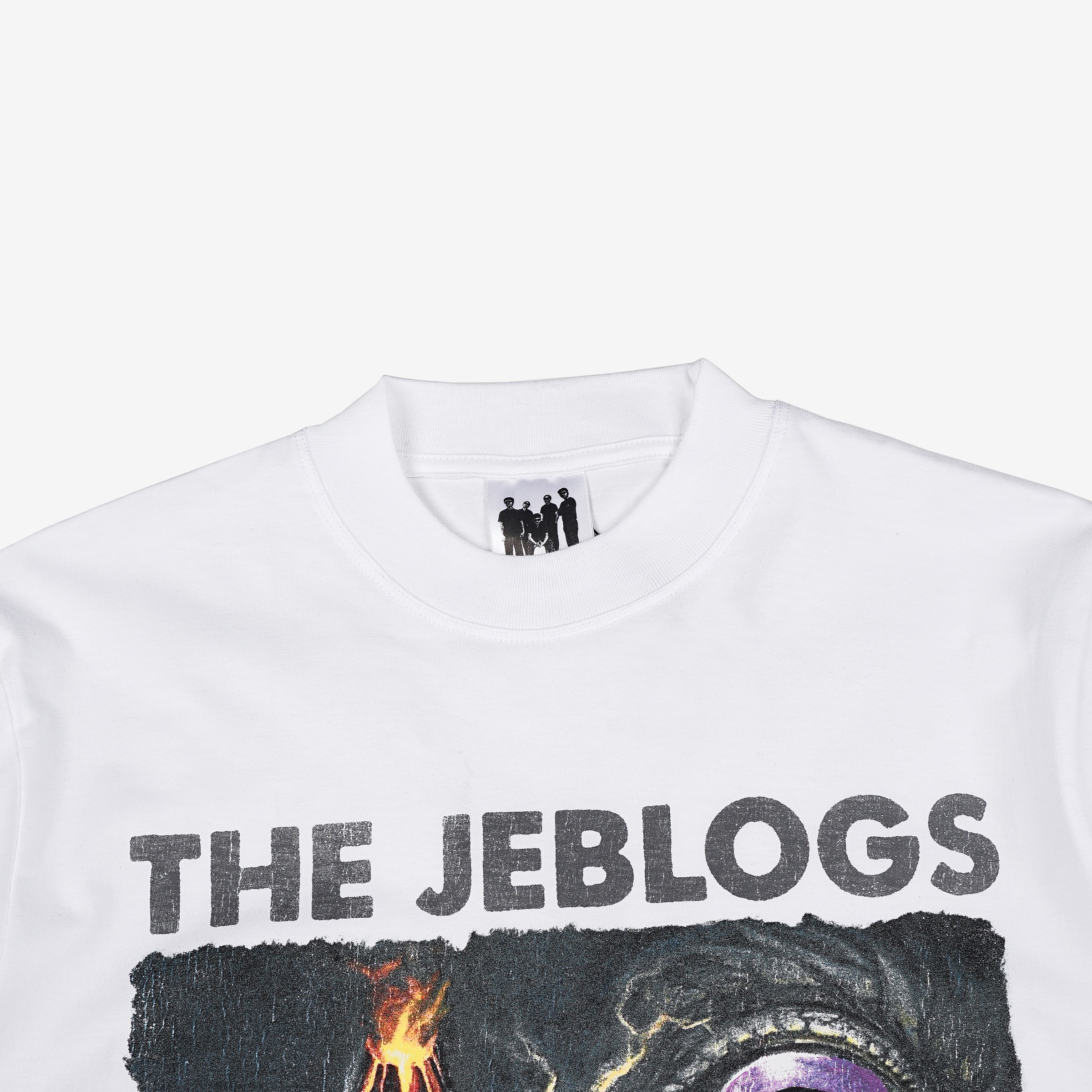 FILLINGSTREET X THE JEBLOGS PURBA TEE WHITE
