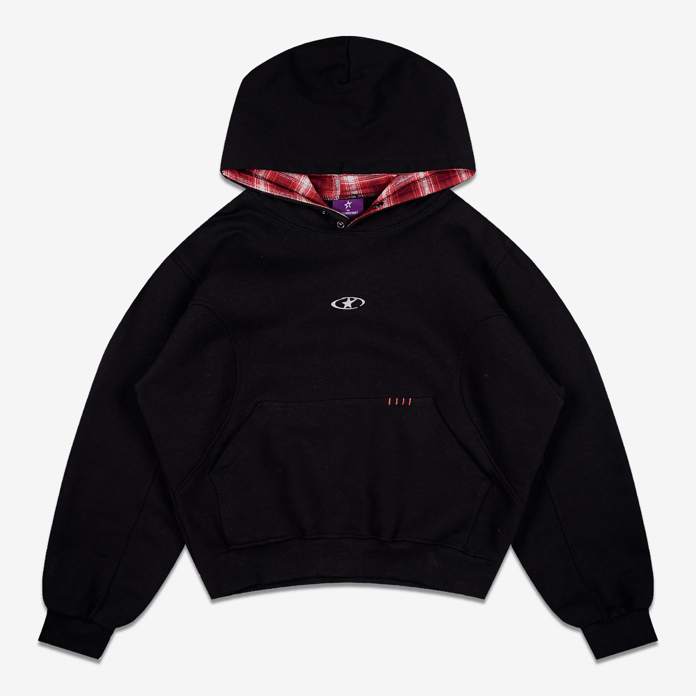 VEIL HOODIE BLACK