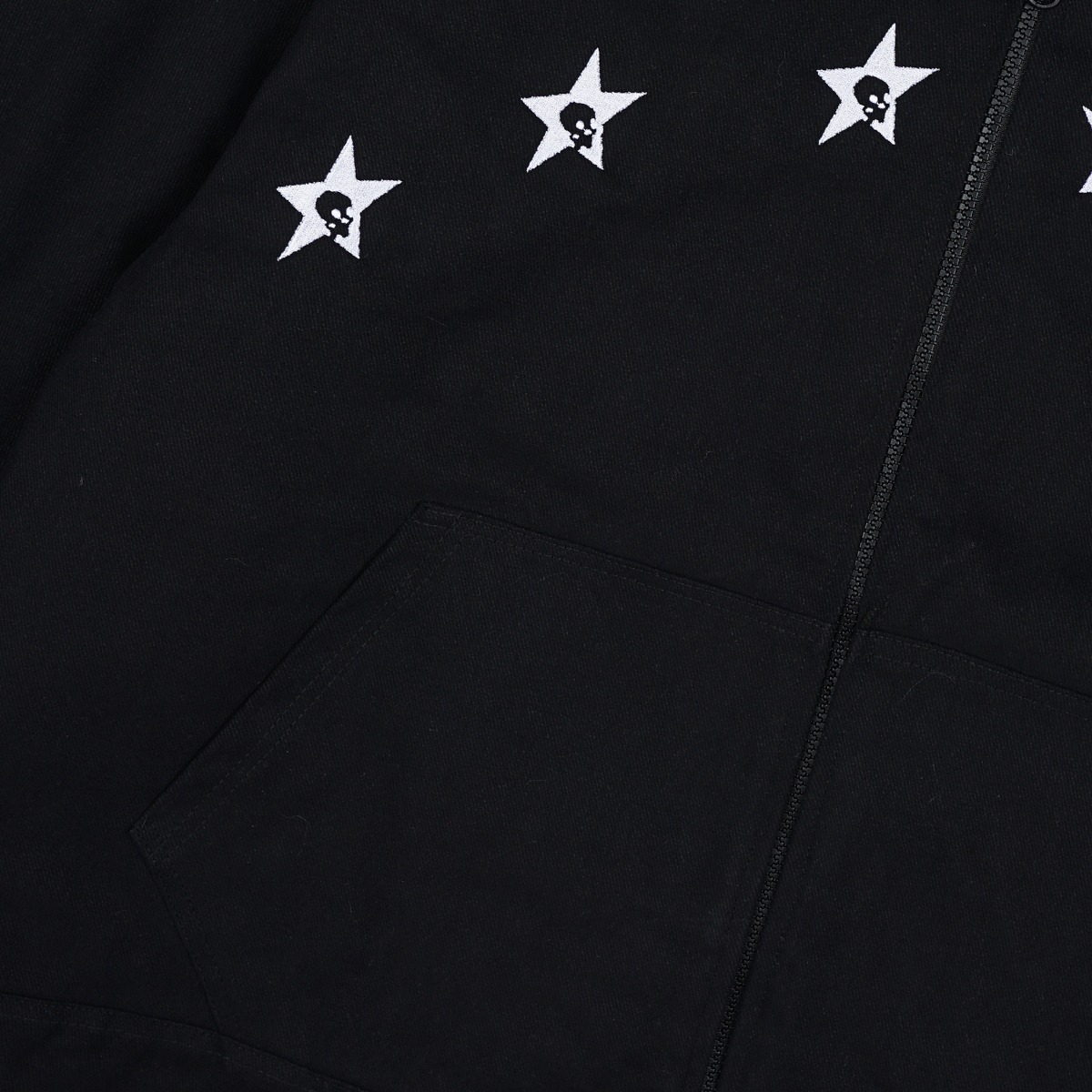 CRVSHLINE WORK JACKET BLACK