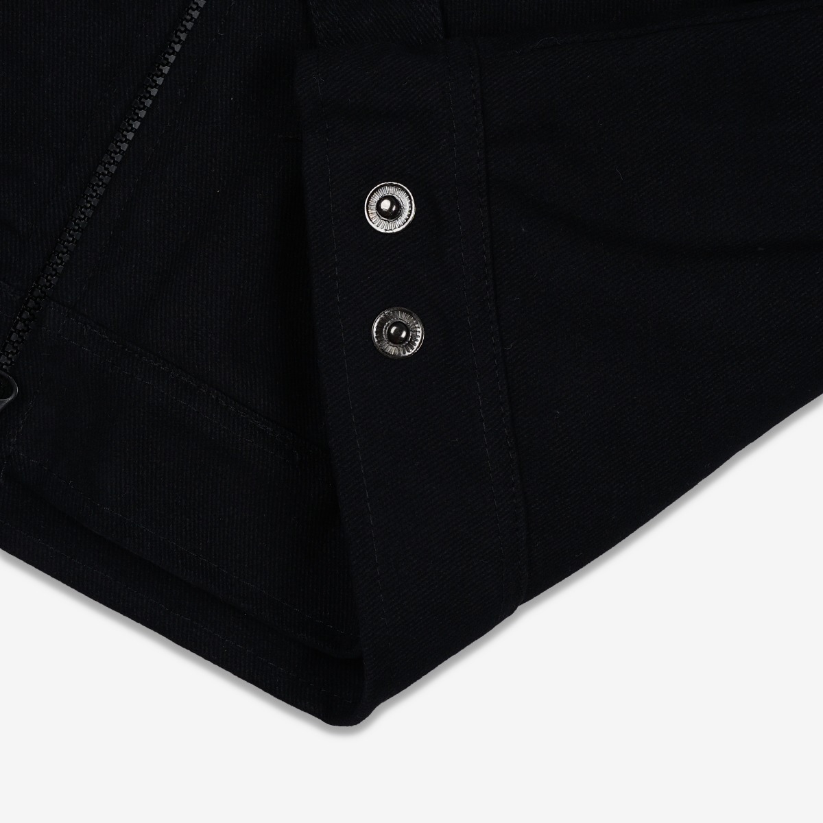 CRVSHLINE WORK JACKET BLACK