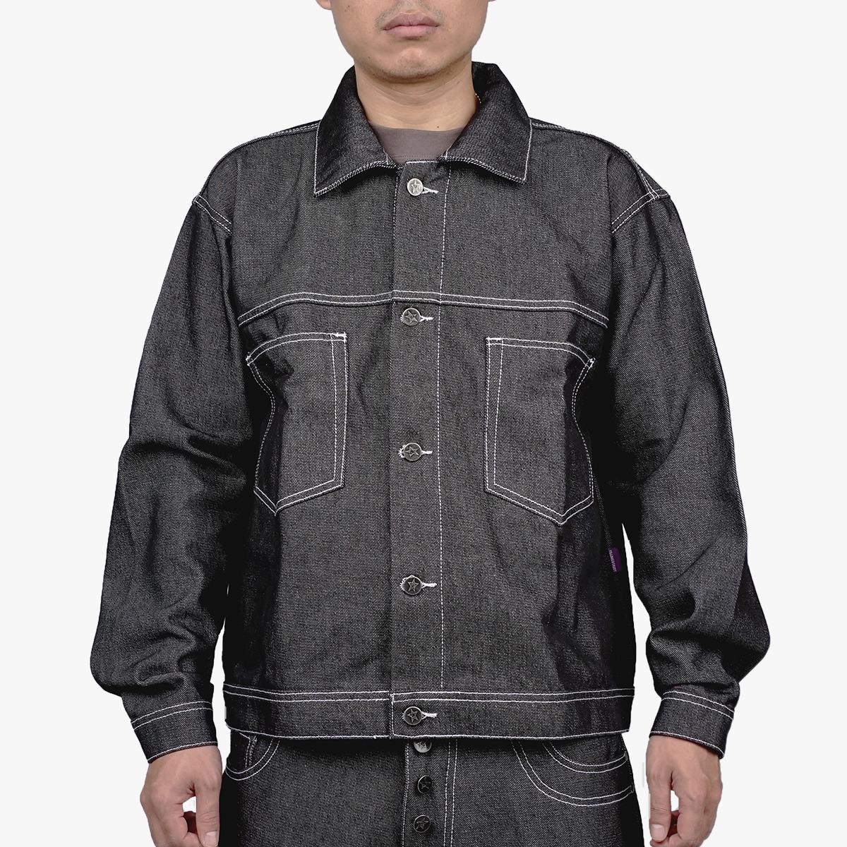 BOXIN RAW DENIM JACKET