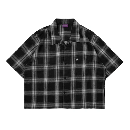 Image of Work Shirt Flannel Boxy Fillingstreet - Ignis