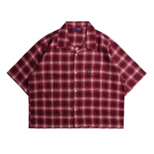Image of Work Shirt Flannel Boxy Fillingstreet - Merra