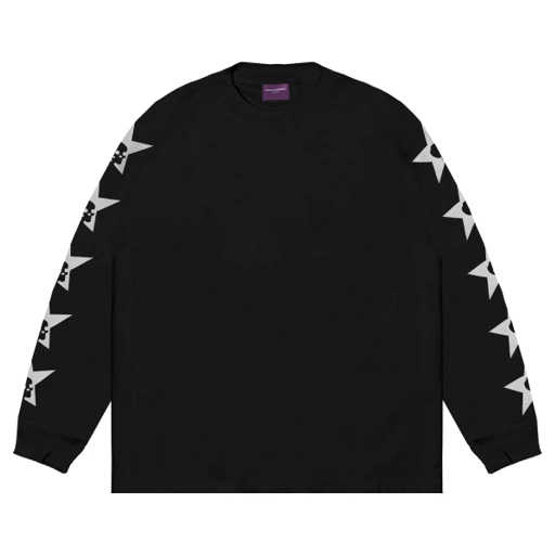 Image of Long Sleeve Reglan Fillingstreet - Astrella Black