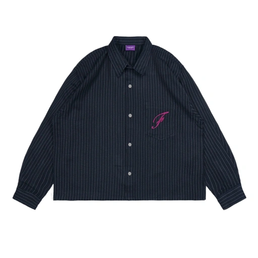 Image of Long Shirt Fillingstreet - Poppa Navy