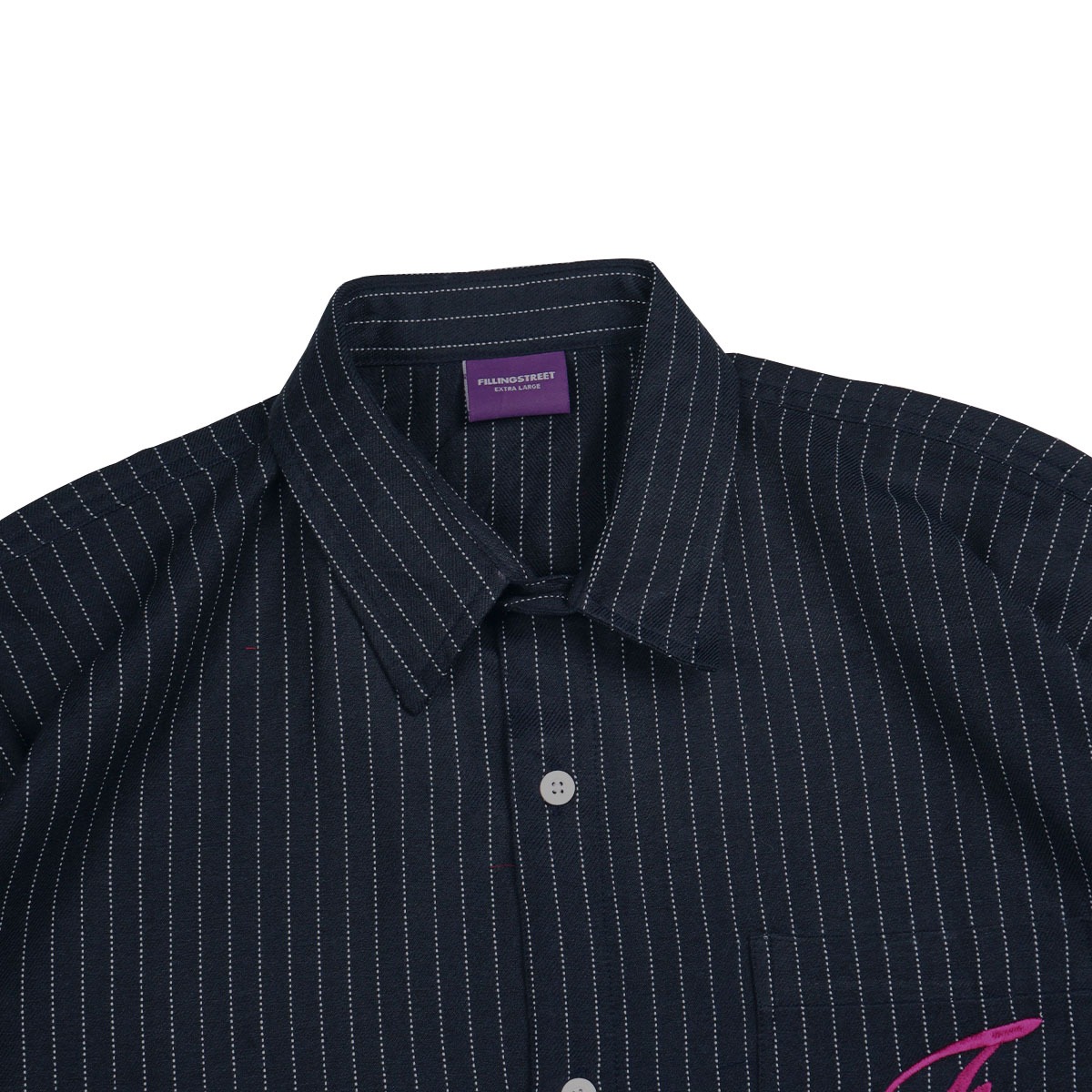 POPPA LONG SLEEVE SHIRT NAVY