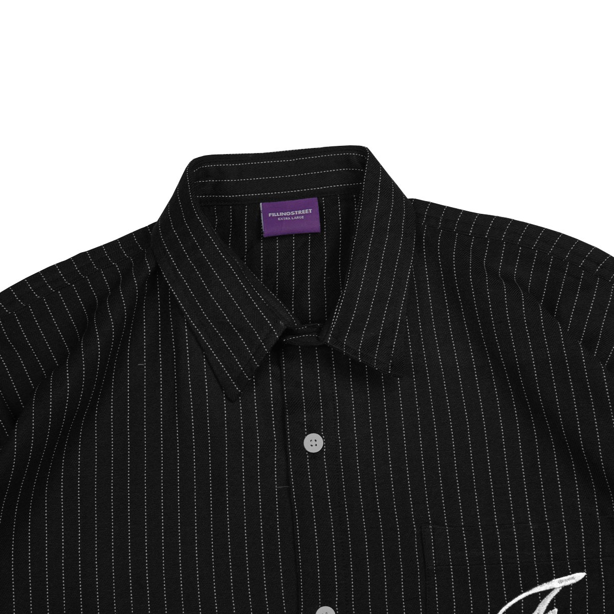 POPPA LONG SLEEVE SHIRT BLACK