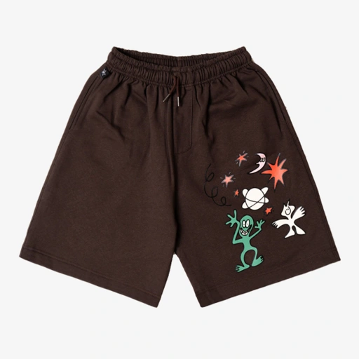 Image of Fillingstreet x Sloppy - Shortpants - My Weird Brown