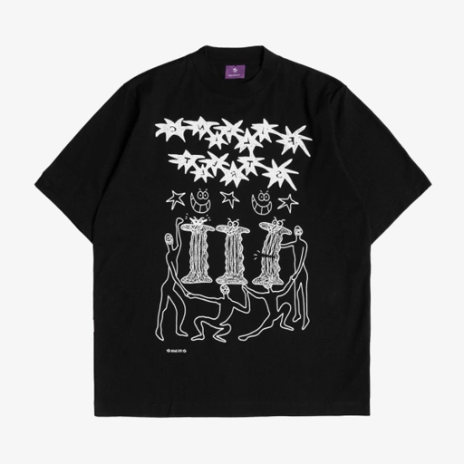 Image of Fillingstreet x Sloppy - T-shirt - Herefine Black