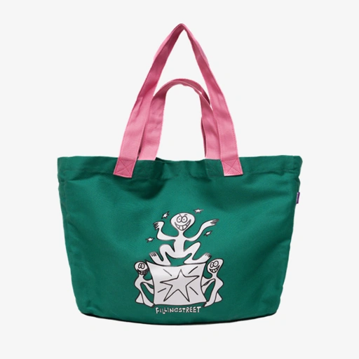 Image of Fillingstreet x Sloppy - Totebag - My Weird Green