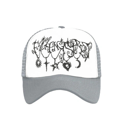 Image of Trucker Hat Fillingstreet - Starry White