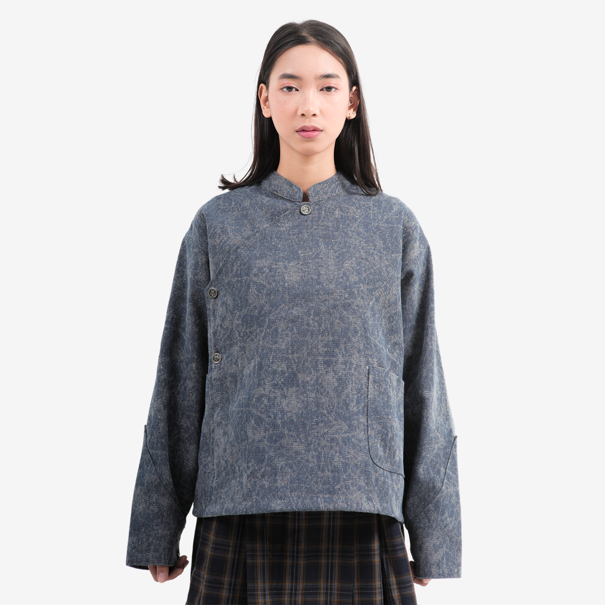 AEVIS FENCING JACKET BLUE