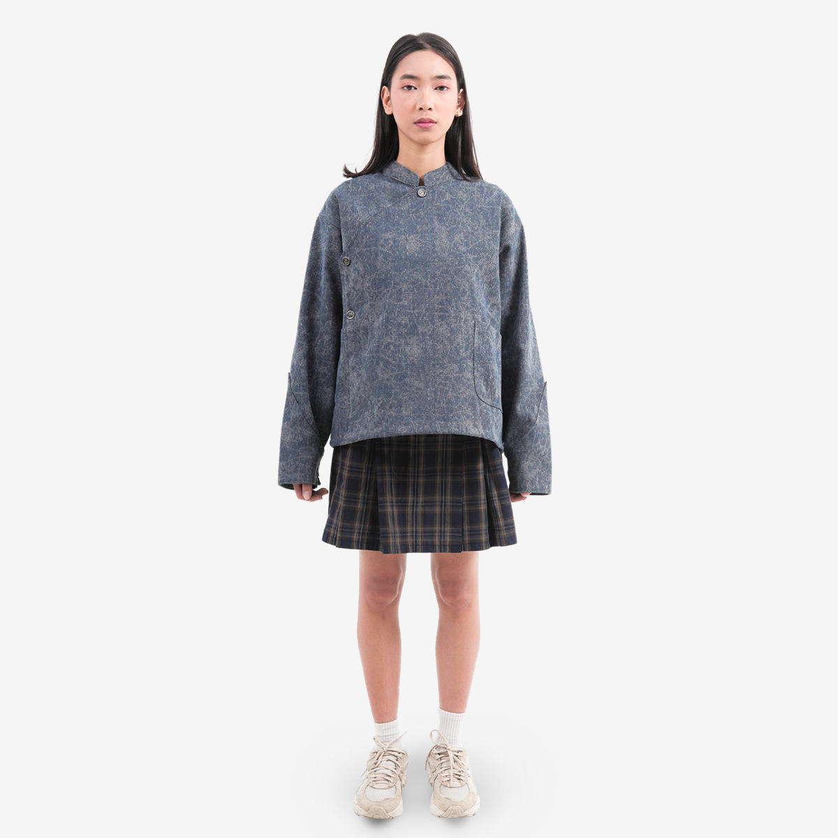 AEVIS FENCING JACKET BLUE