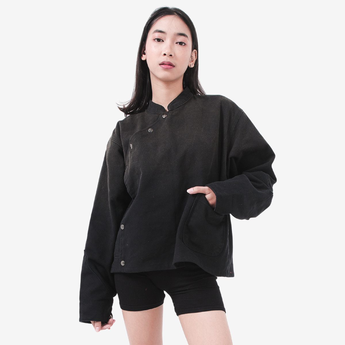 AEVIS FENCING JACKET ASH WASH