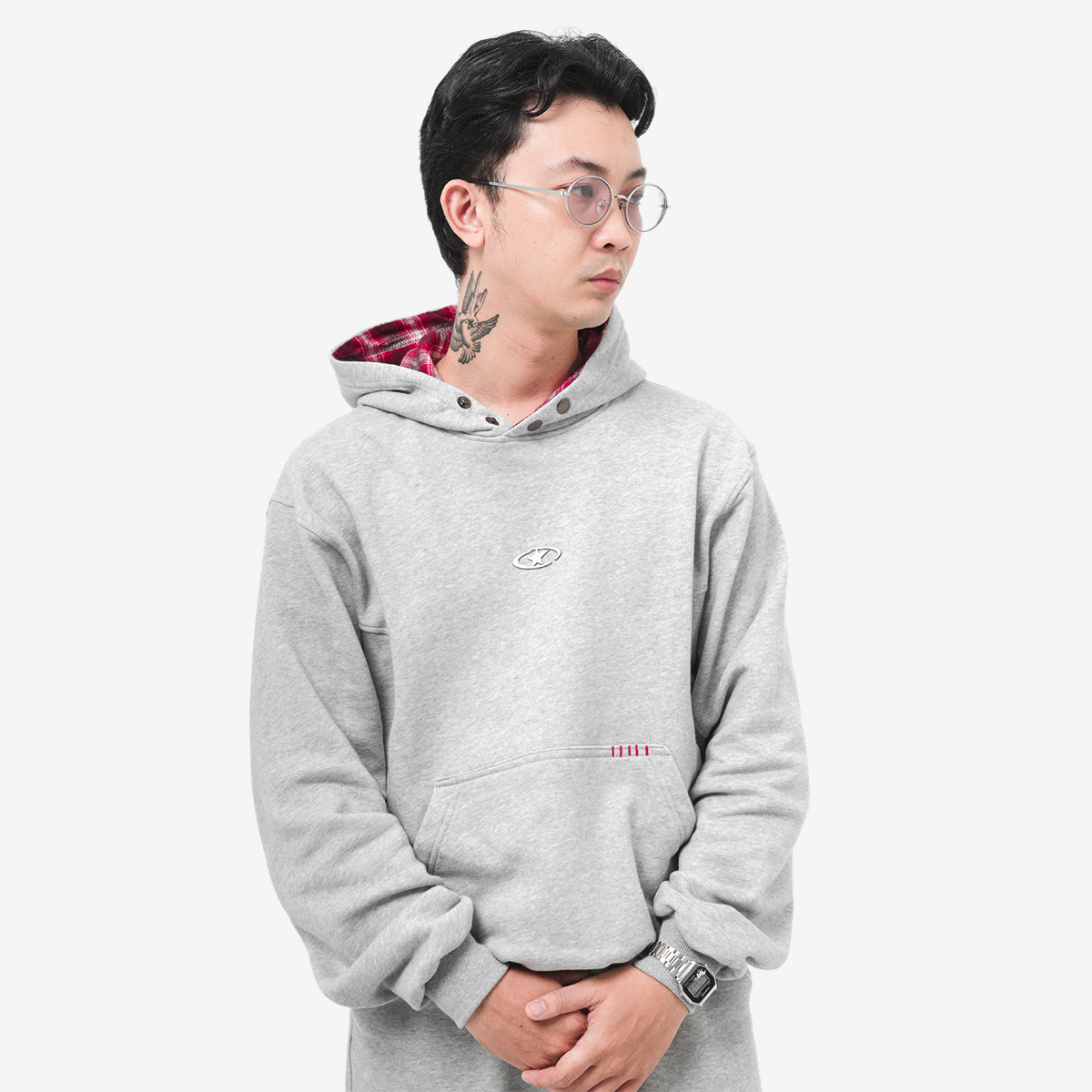 VEIL HOODIE  MISTY