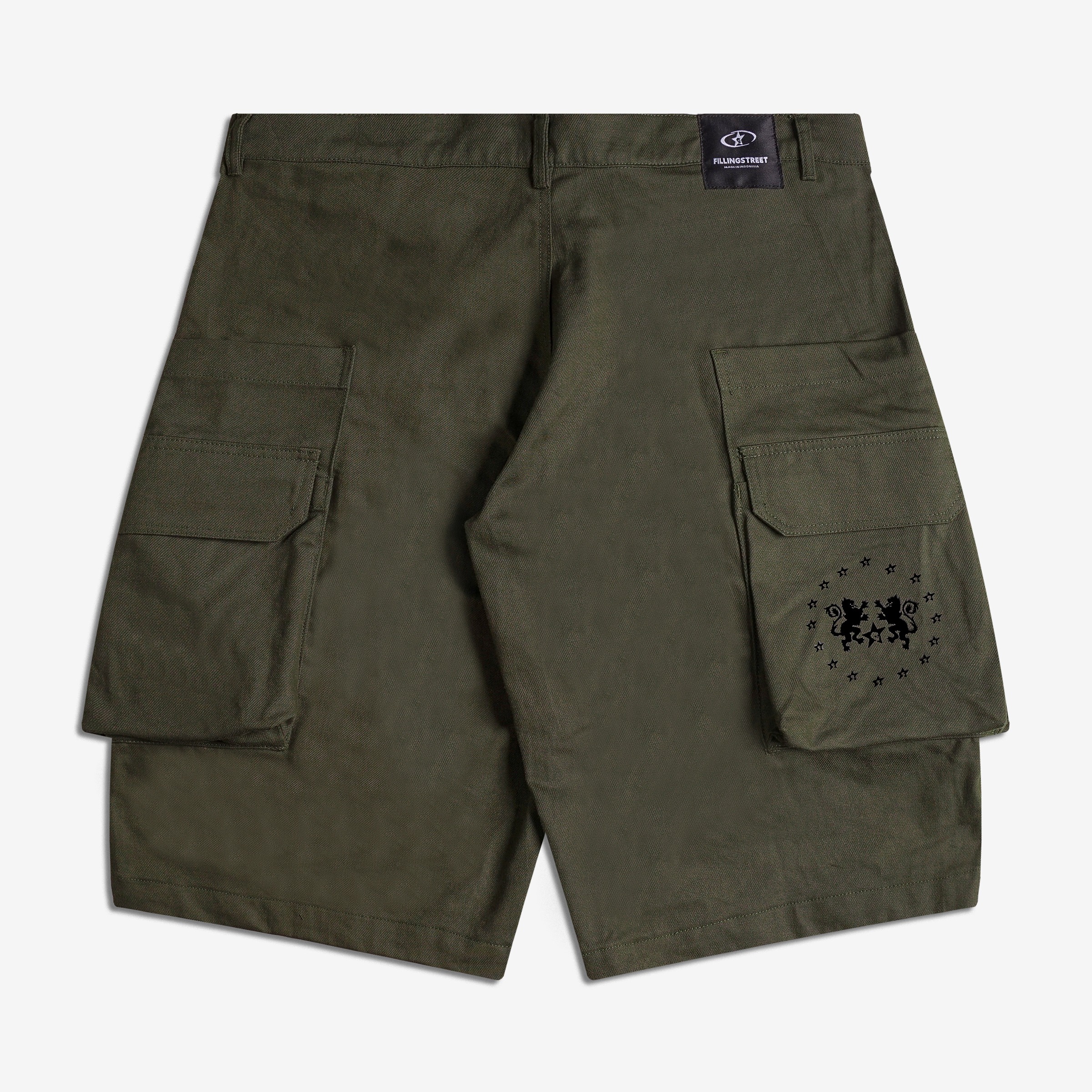 NAMSAM CARGO SHORT ARMY