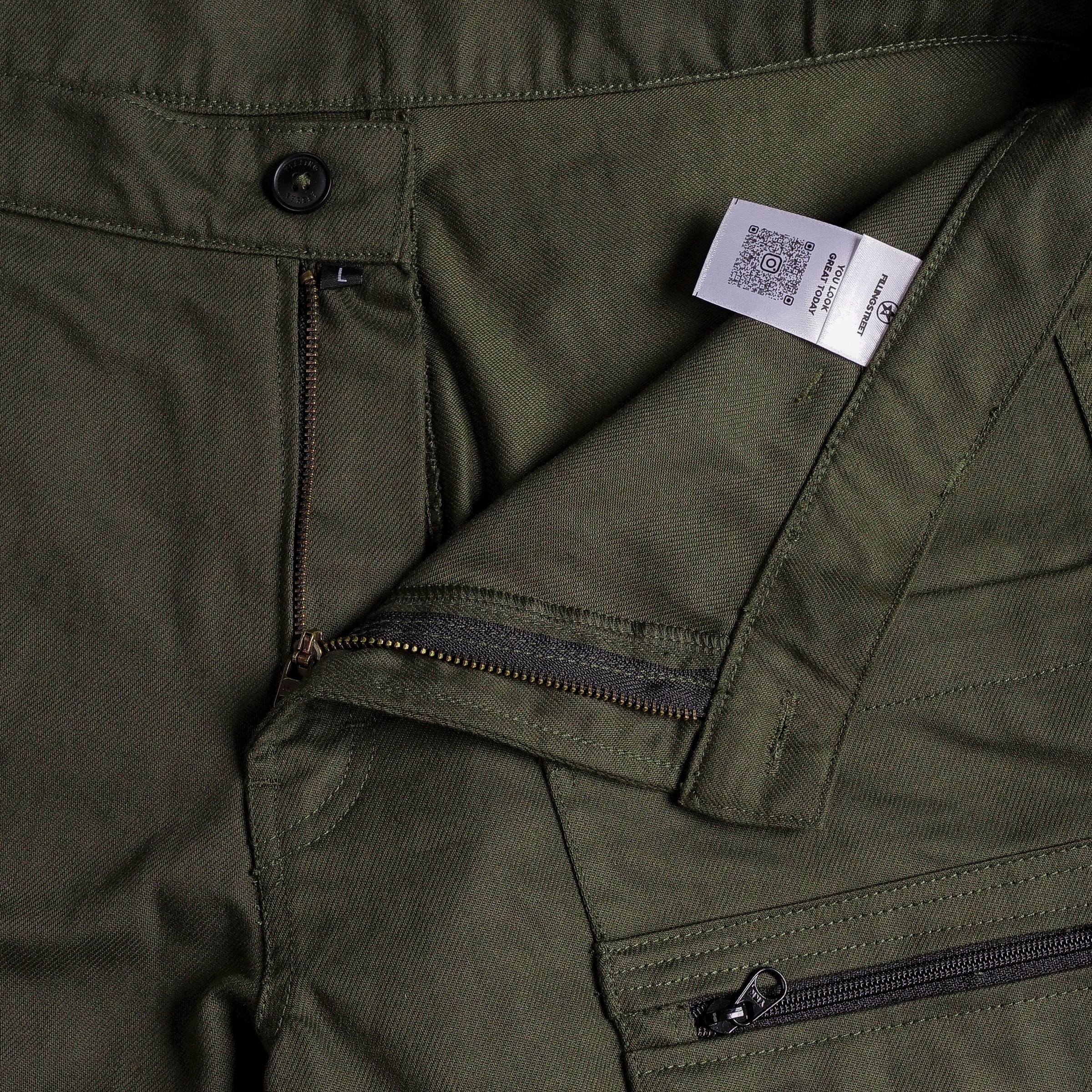 NAMSAM CARGO SHORT ARMY