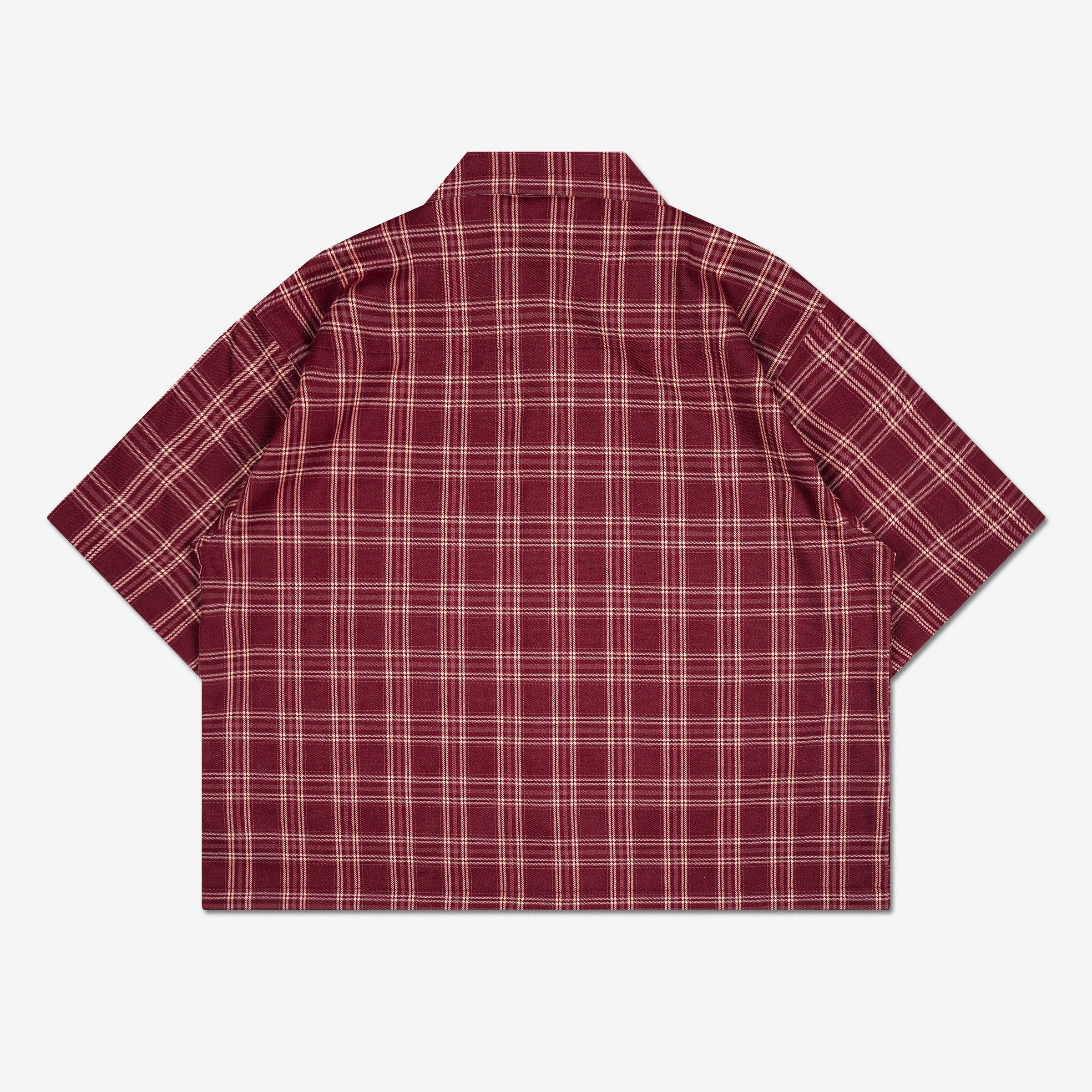 HACKNEY FLANNEL SHIRT BERGUNDY