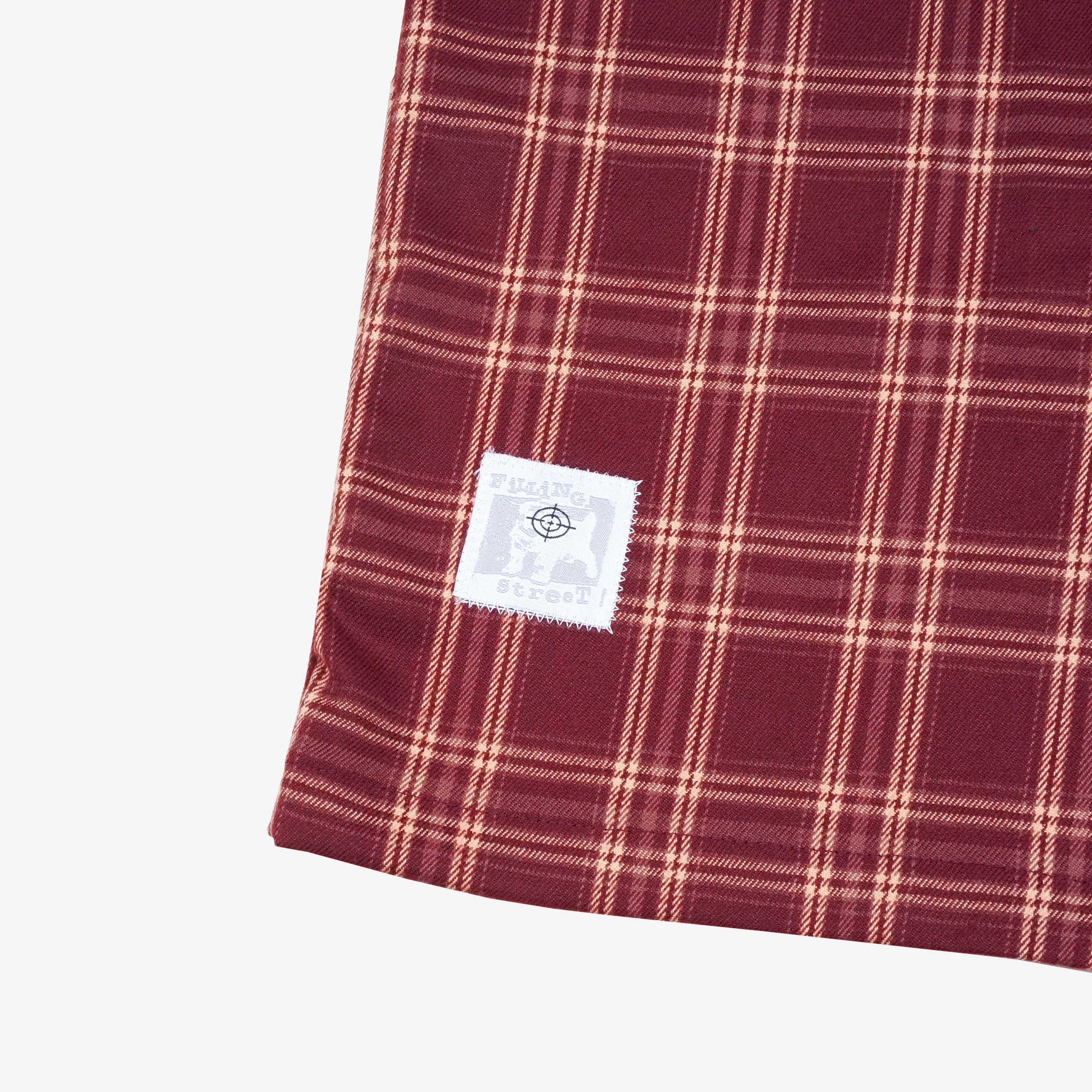 HACKNEY FLANNEL SHIRT BERGUNDY