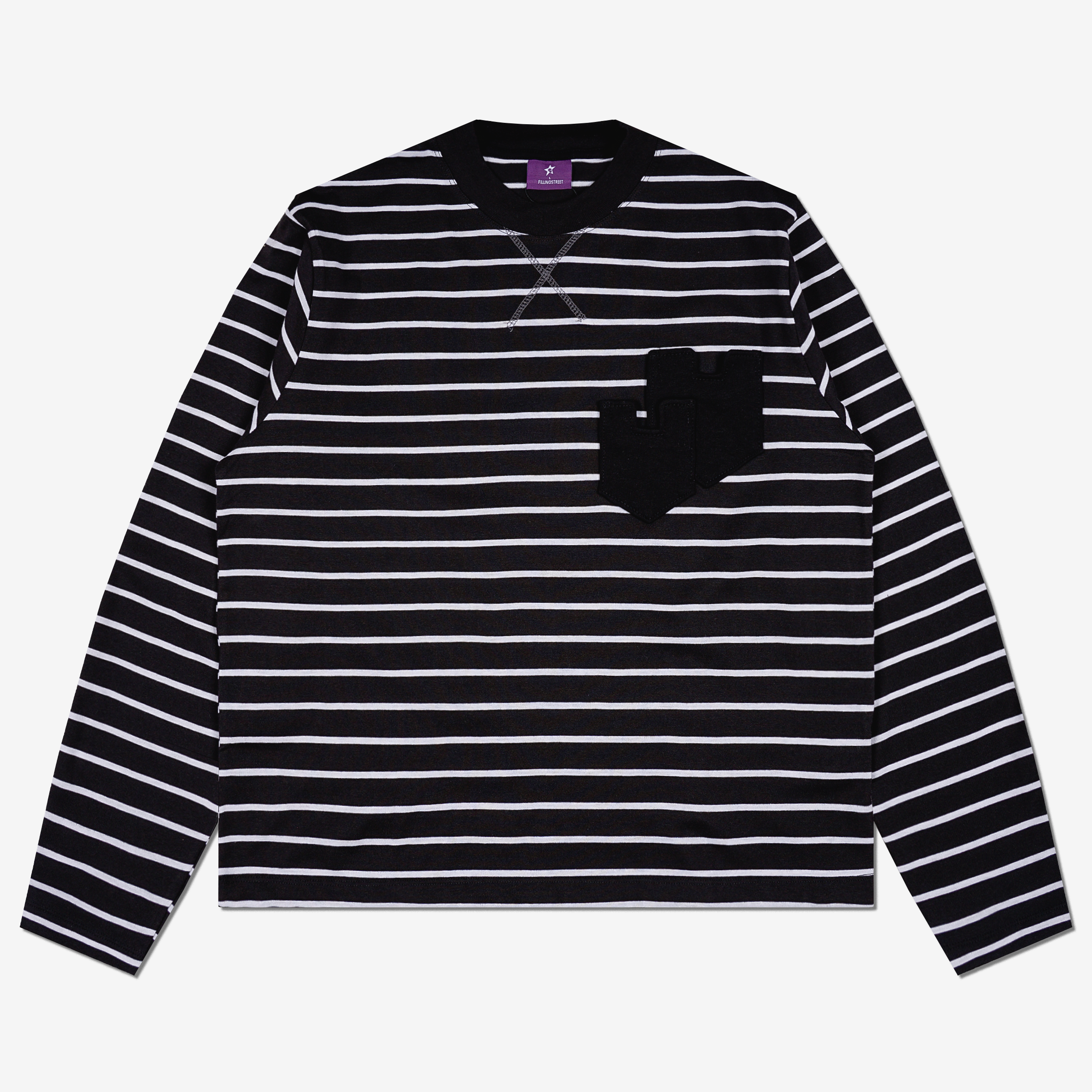 STRIPLINE LONG SLEEVE BLACK