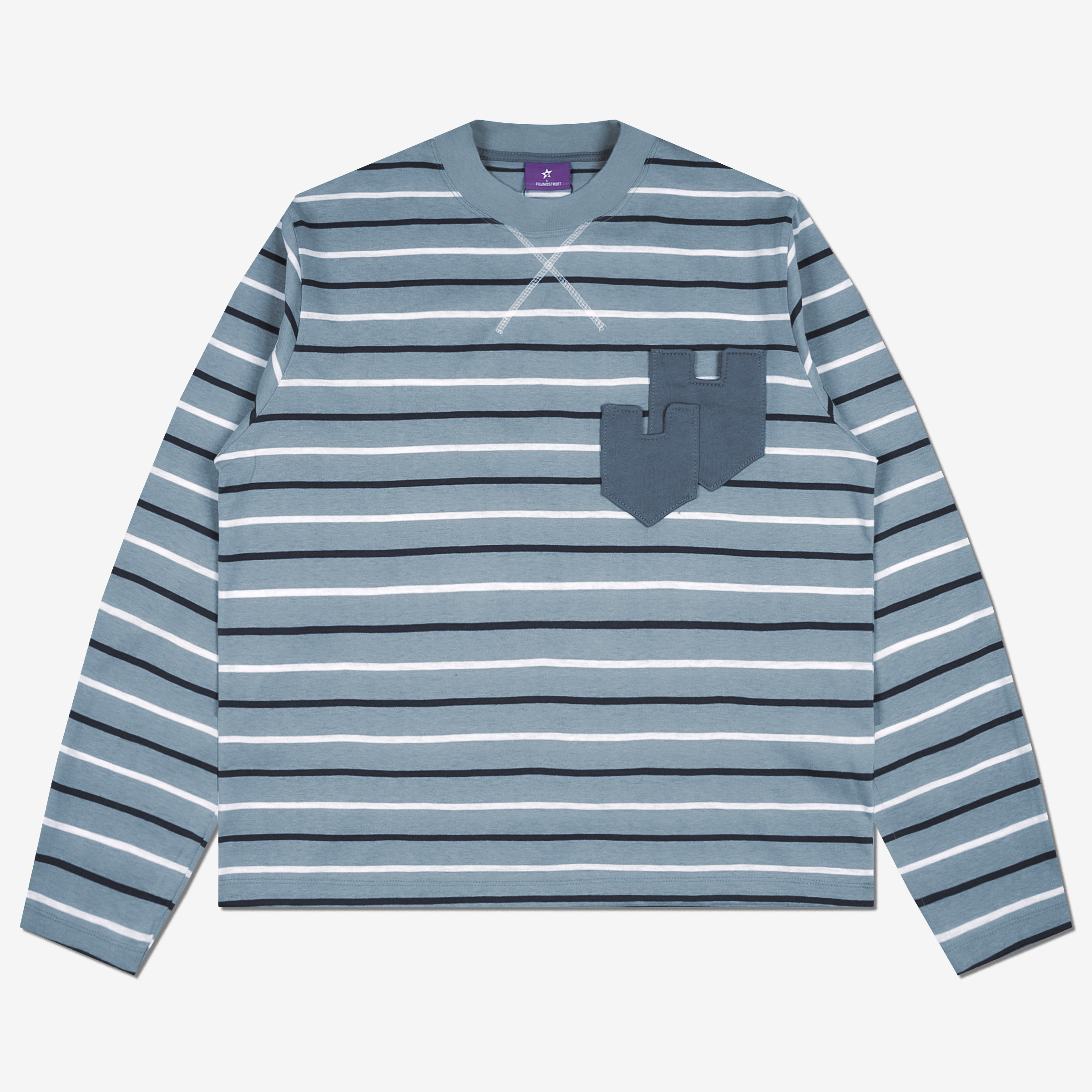 STRIPLINE LONG SLEEVE BLUE