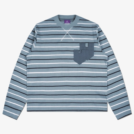 STRIPLINE LONG SLEEVE BLUE
