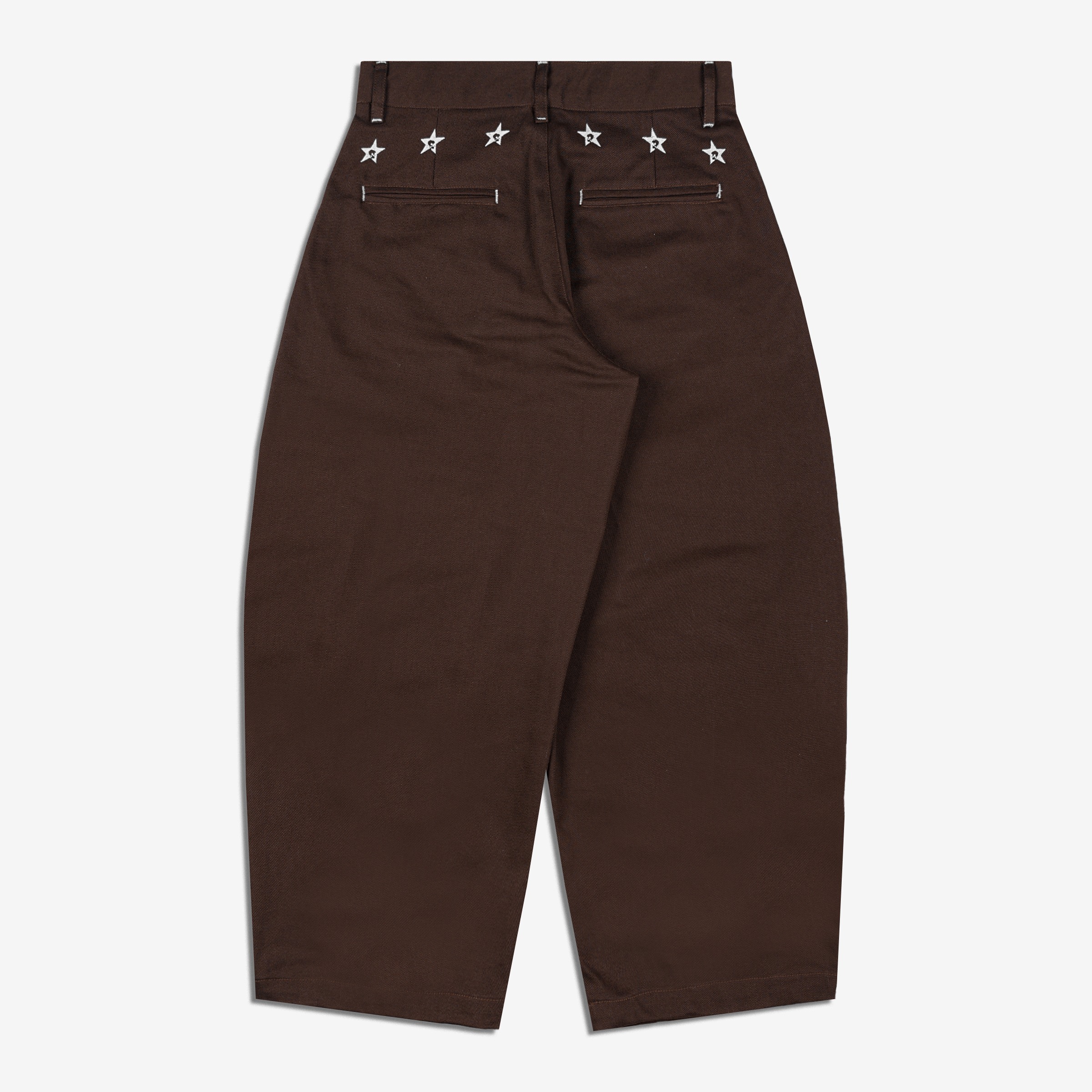 ONES BARREL PANTS BROWN