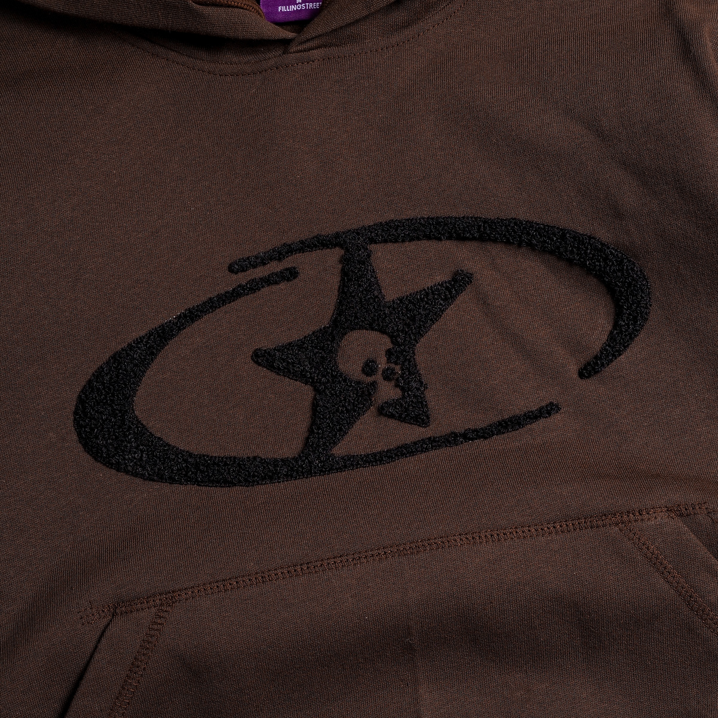 ORBIT HOODIE BROWN