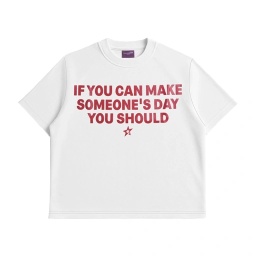 Image of Fitted Tee Fillingstreet - Makez White
