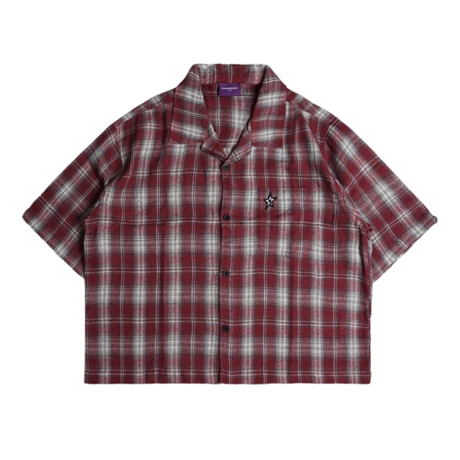 Image of Work Shirt Flannel Boxy Fillingstreet - Percy