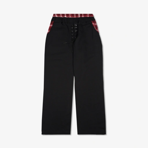 Image of VEIL FLARE SWEATPANTS BLACK