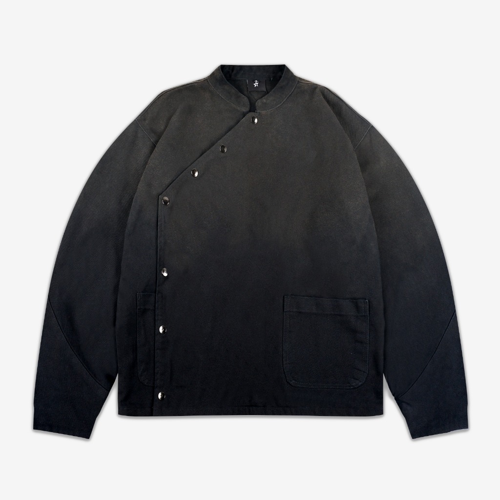 AEVIS FENCING JACKET BROWN WASH